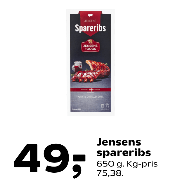 Jensens spareribs