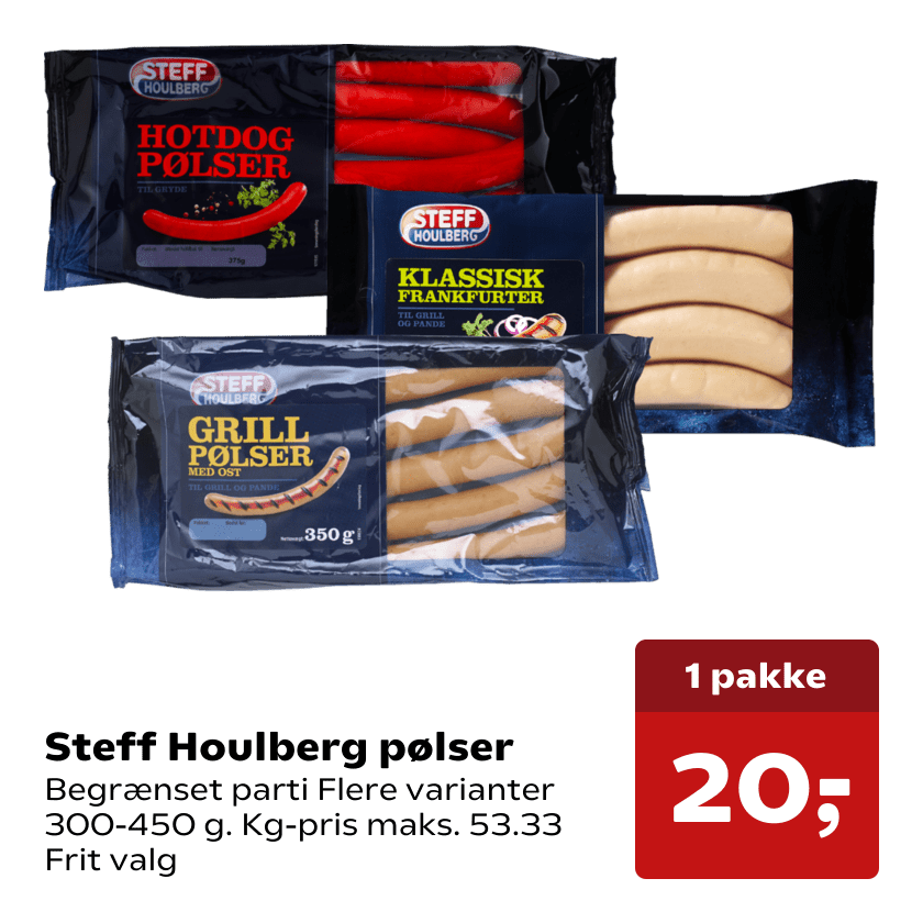 Steff Houlberg pølser