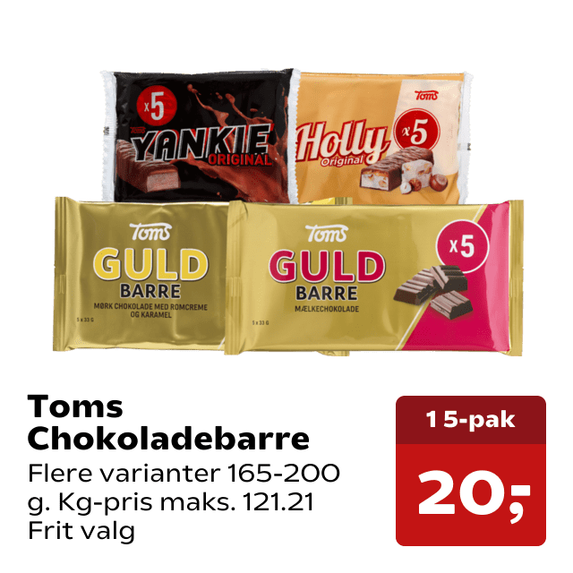 Toms Chokoladebarre