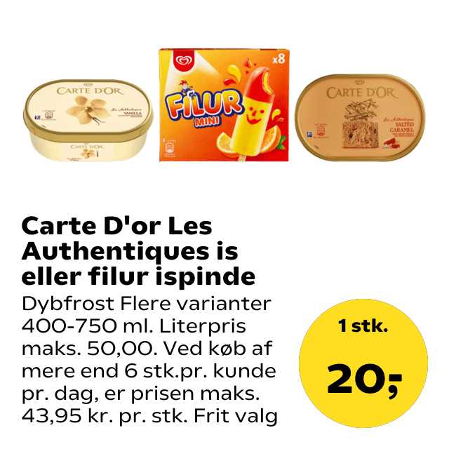Carte D'or Les Authentiques is eller filur ispinde