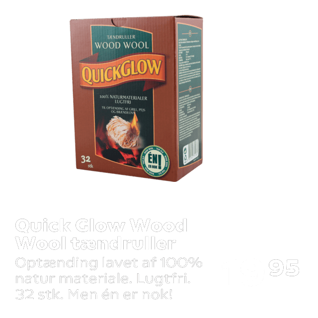 Quick Glow Wood Wool tændruller