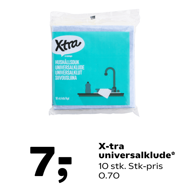 X-tra universalklude