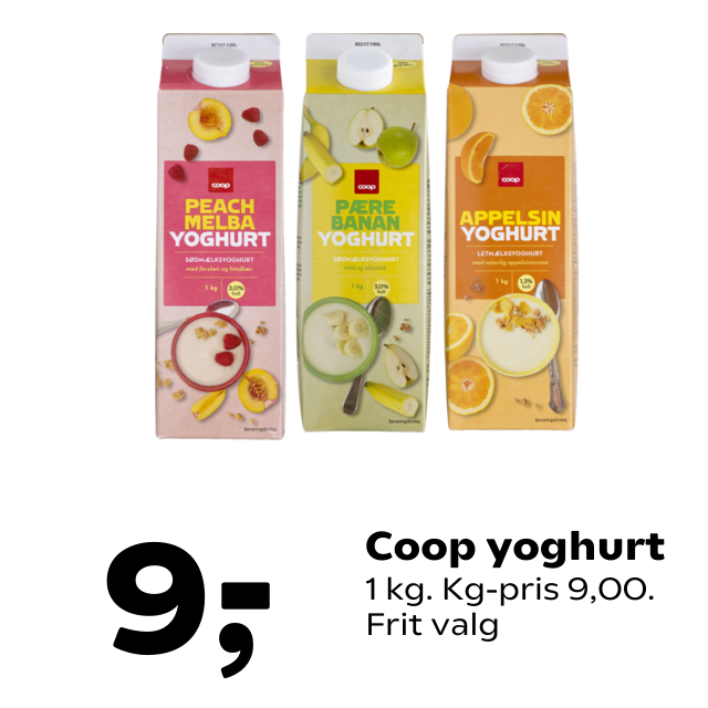 Coop yoghurt