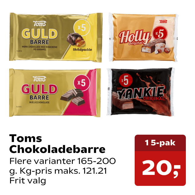 Toms Chokoladebarre