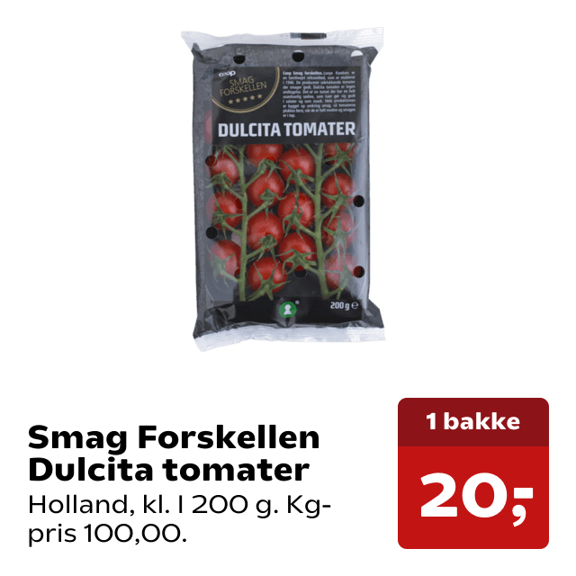 Smag Forskellen Dulcita tomater