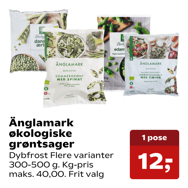 Änglamark økologiske grøntsager