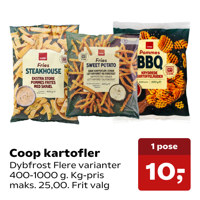 Coop kartofler