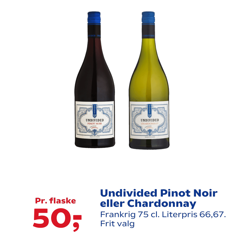 Undivided Pinot Noir eller Chardonnay