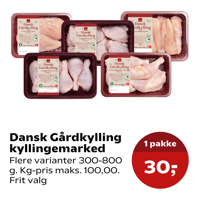 Dansk Gårdkylling kyllingemarked