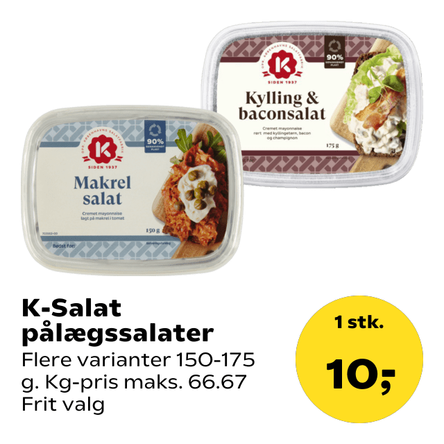 K-Salat pålægssalater