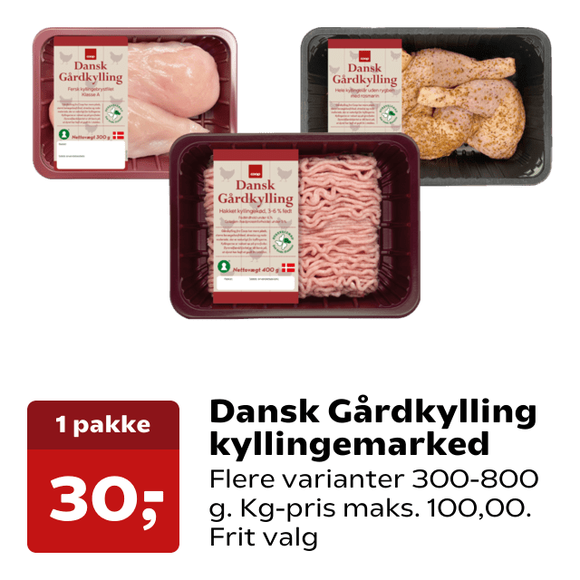 Dansk Gårdkylling kyllingemarked