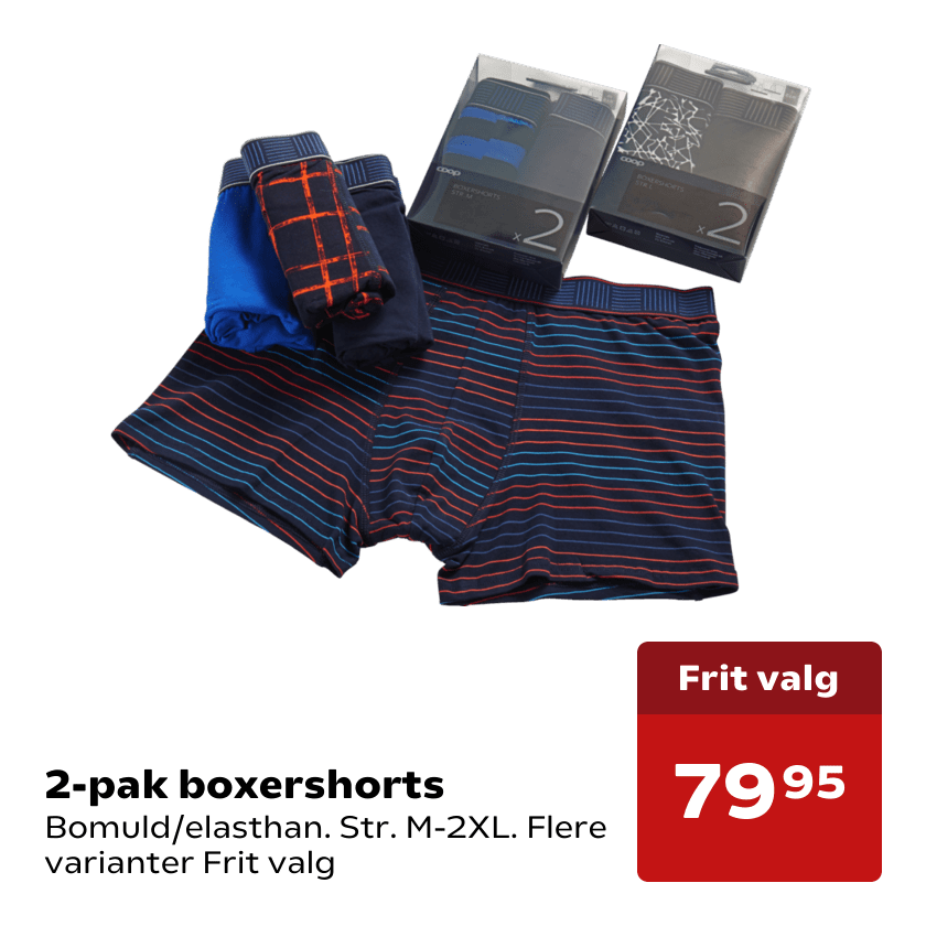 2-pak boxershorts
