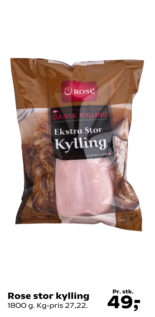Rose stor kylling