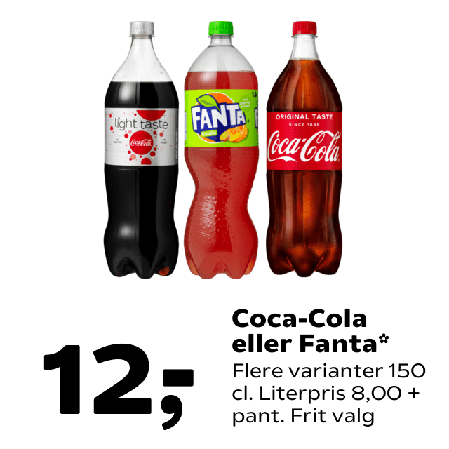 Coca-Cola eller Fanta