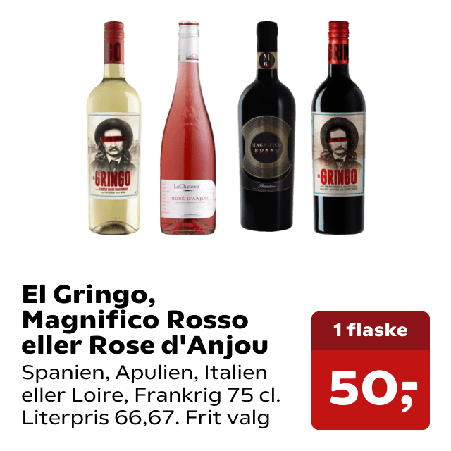 El Gringo, Magnifico Rosso eller Rose d'Anjou