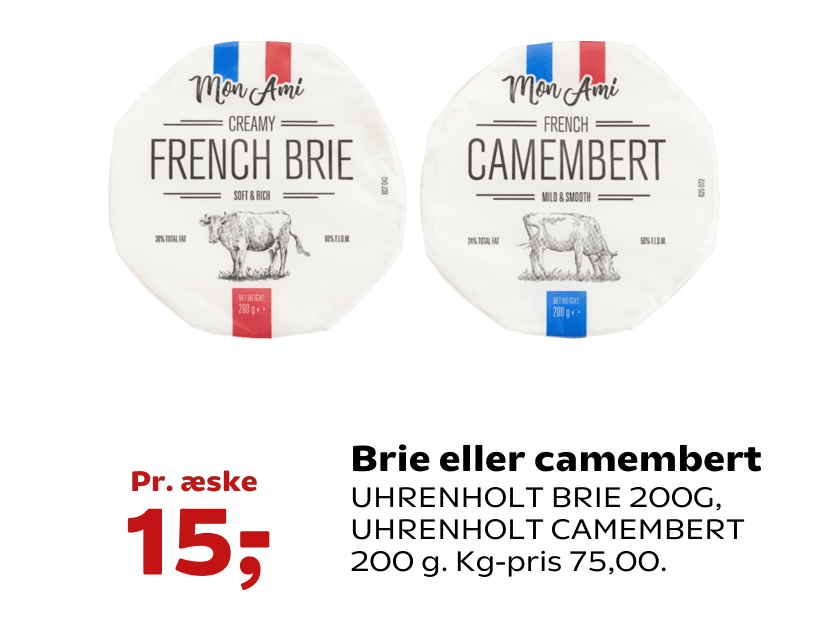 Brie eller camembert