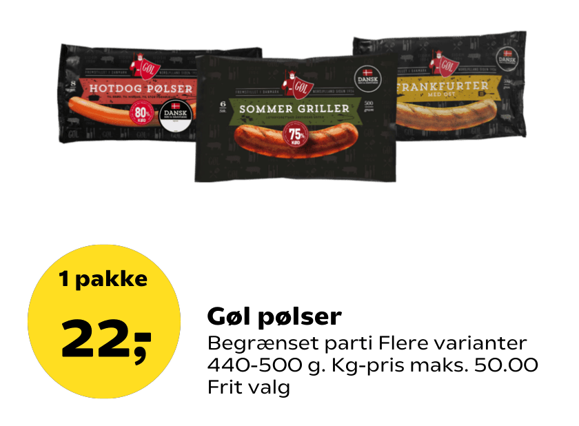 Gøl pølser