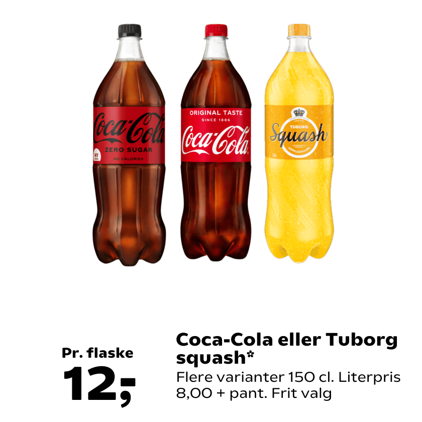 Coca-Cola eller Tuborg squash