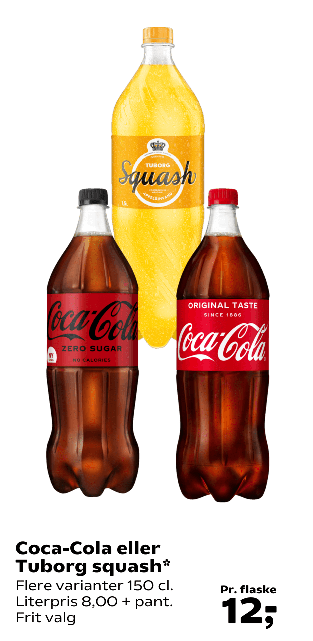 Coca-Cola eller Tuborg squash