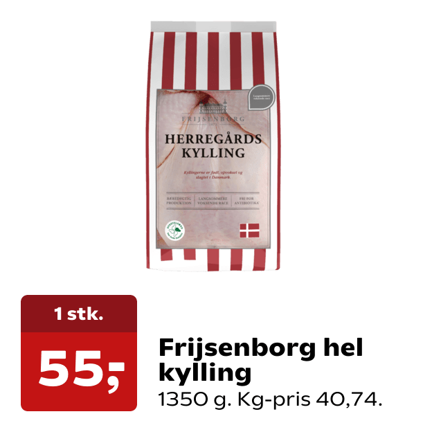 Frijsenborg hel kylling