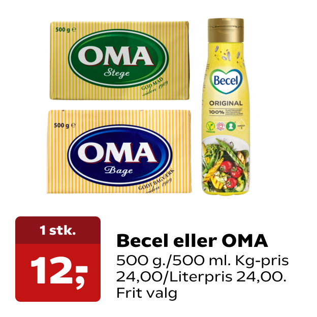Becel eller OMA