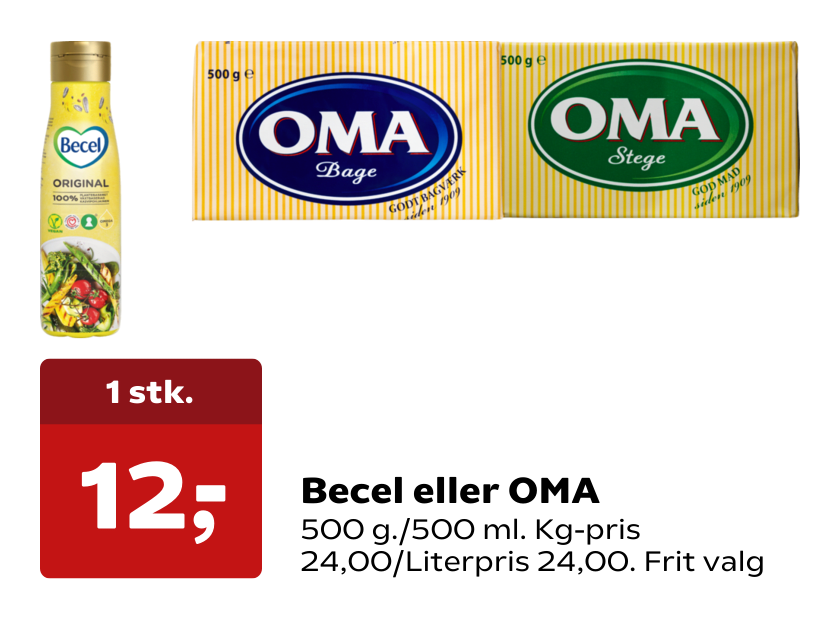 Becel eller OMA
