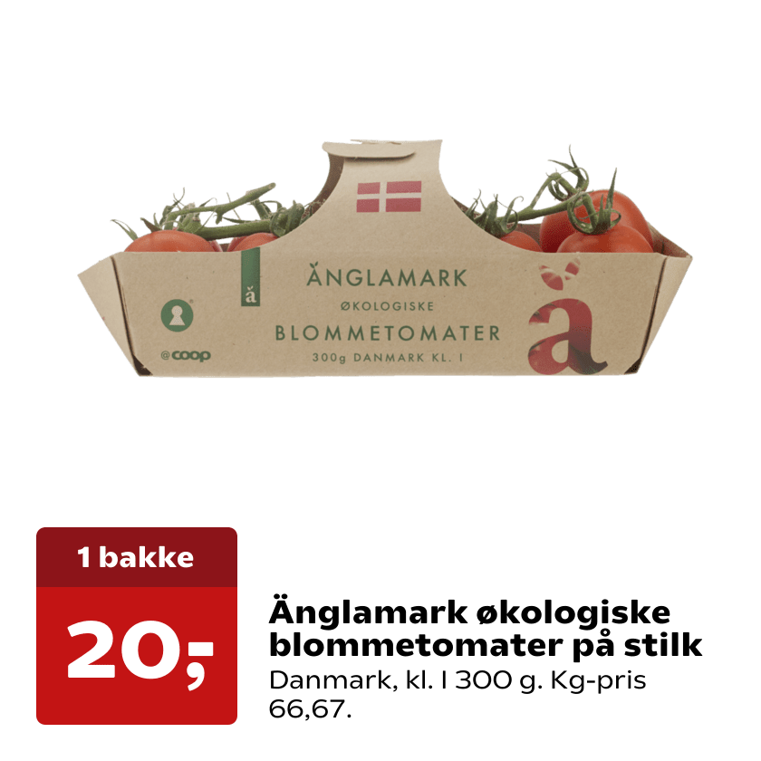 Änglamark økologiske blommetomater på stilk