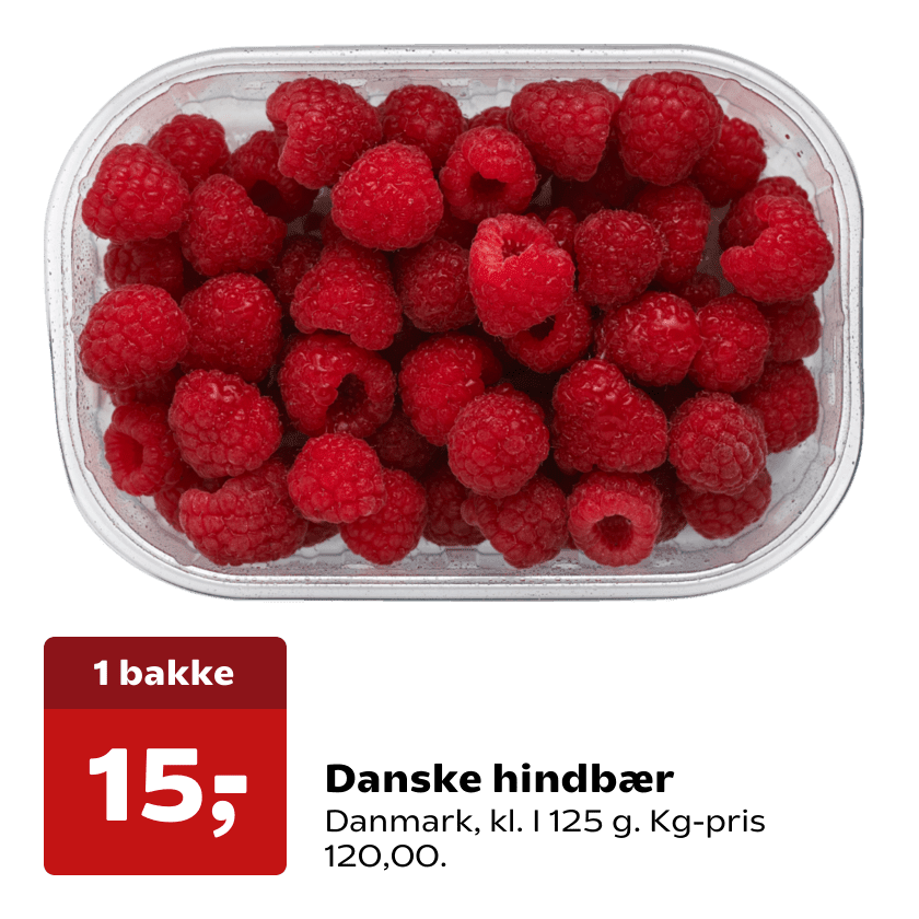 Danske hindbær
