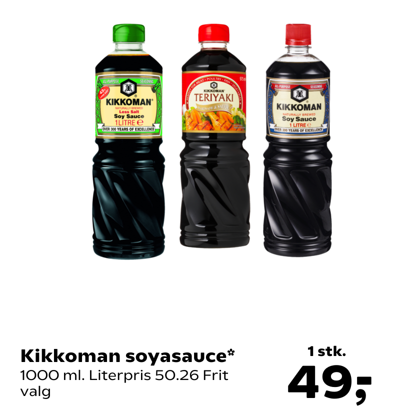 Kikkoman soyasauce