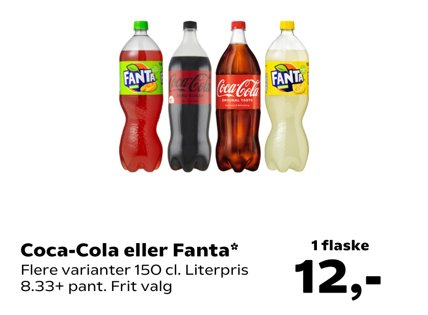 Coca-Cola eller Fanta