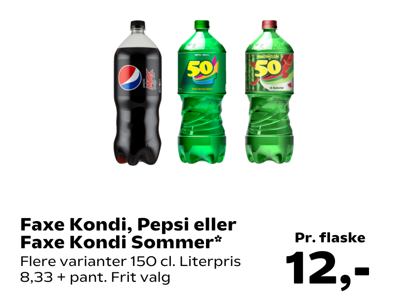 Faxe Kondi, Pepsi eller Faxe Kondi Sommer