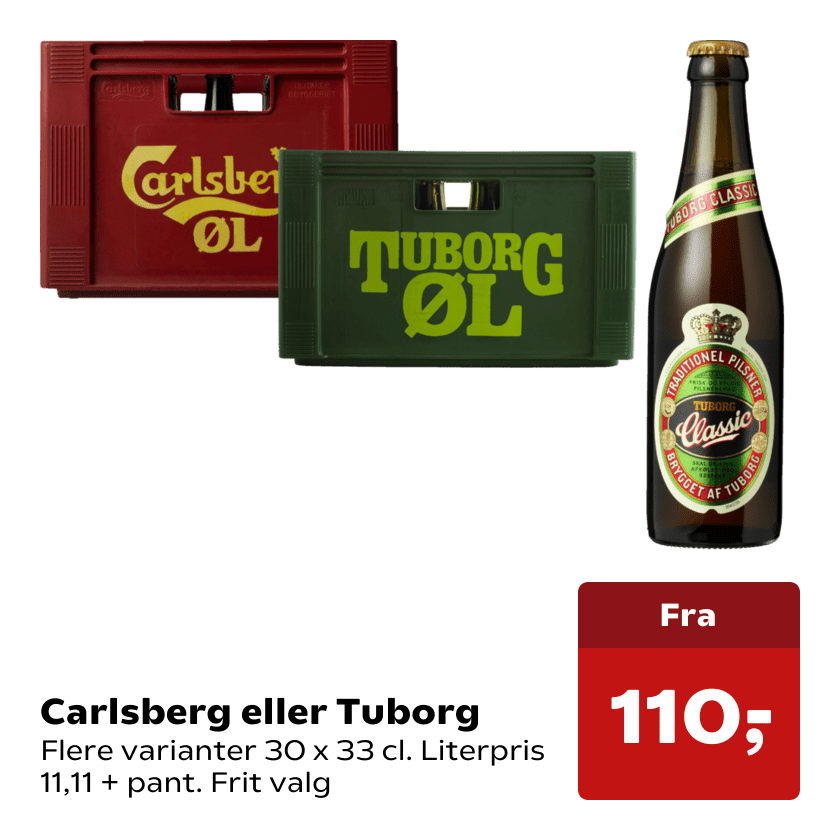 Carlsberg eller Tuborg