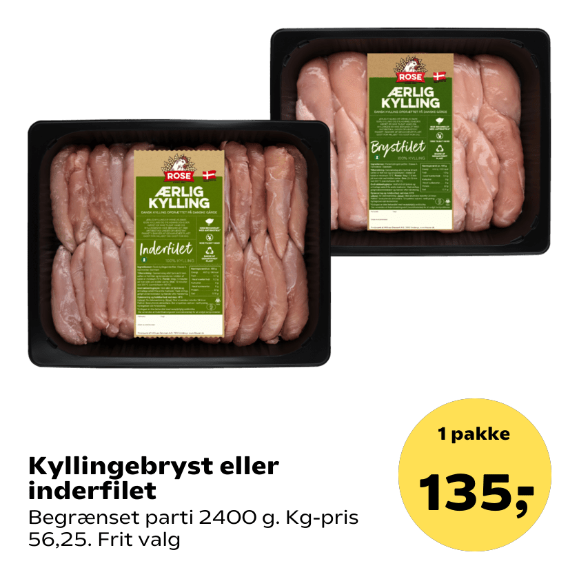 Kyllingebryst eller inderfilet