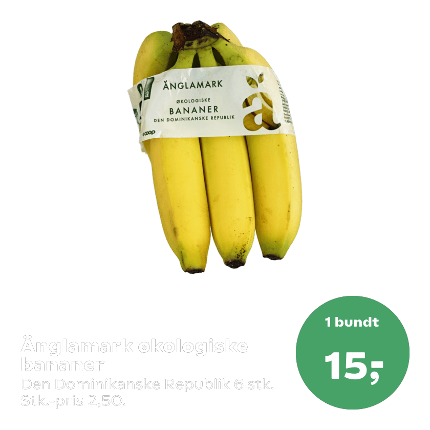 Änglamark økologiske bananer