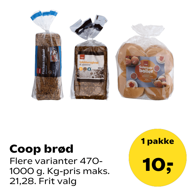 Coop brød