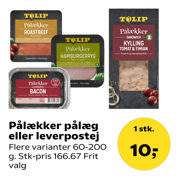 Pålækker pålæg eller leverpostej