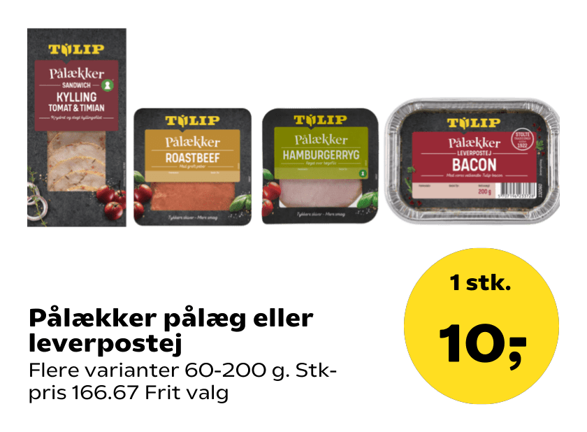 Pålækker pålæg eller leverpostej