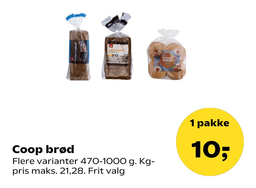 Coop brød