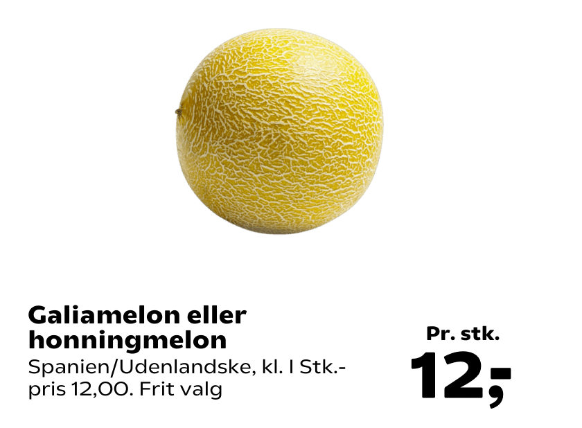 Galiamelon eller honningmelon