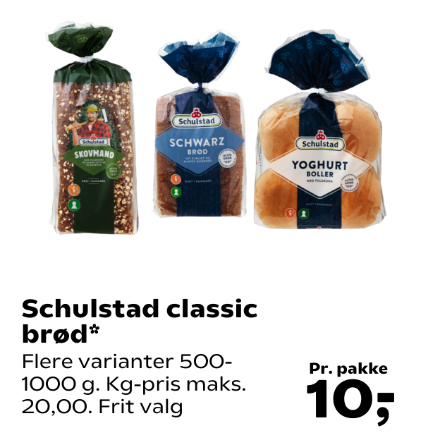 Schulstad classic brød