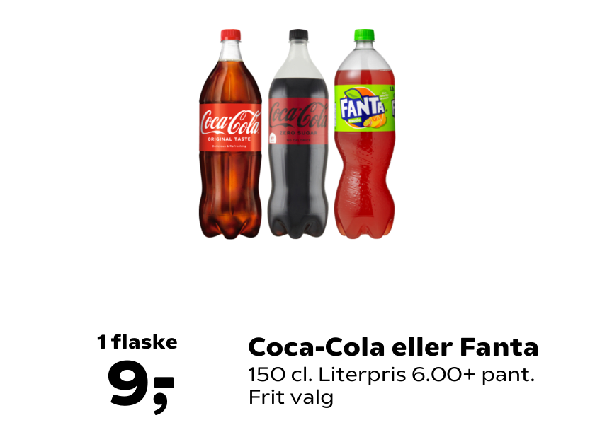 Coca-Cola eller Fanta