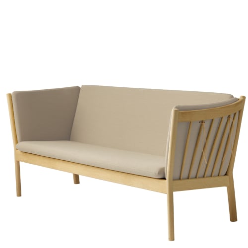 FDB Møbler, Erik Ole Jørgensen 3 pers. sofa - J149 - Eg/lys beige Billede af FDB Møbler, Erik Ole Jørgensen 3 pers. sofa - J149 - Eg/lys beige
