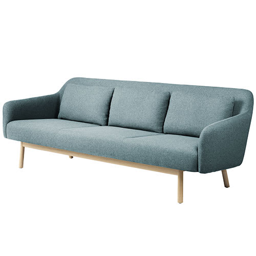 FDB Møbler, Foersom & Hiort-Lorenzen sofa - L34 Gesja - Petroleumsblå Billede af FDB Møbler, Foersom & Hiort-Lorenzen sofa - L34 Gesja - Petroleumsblå