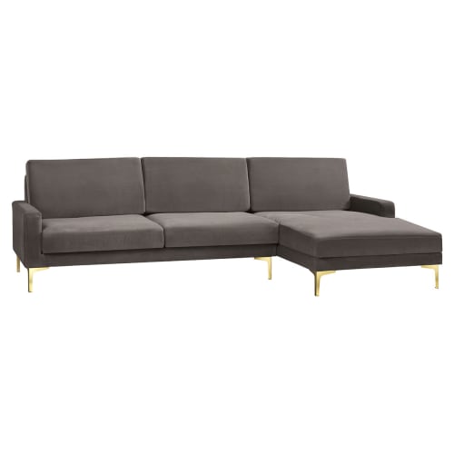 Living&more 3 pers. sofa med chaiselong - Viktoria - Mushroom Billede af Living&more 3 pers. sofa med chaiselong - Viktoria - Mushroom