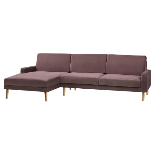 Living&more 3 pers. sofa med chaiselong - Viktoria - Peach Billede af Living&more 3 pers. sofa med chaiselong - Viktoria - Peach