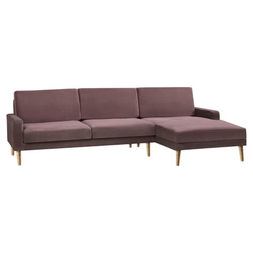 Living&more 3 pers. sofa med chaiselong - Viktoria - Peach Billede af Living&more 3 pers. sofa med chaiselong - Viktoria - Peach