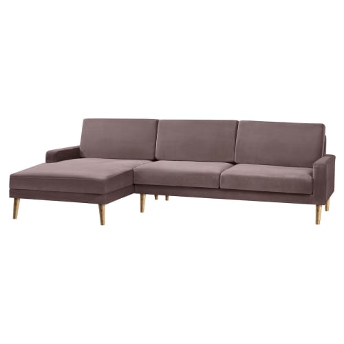 Living&more 3 pers. sofa med chaiselong - Viktoria - Rosa Billede af Living&more 3 pers. sofa med chaiselong - Viktoria - Rosa