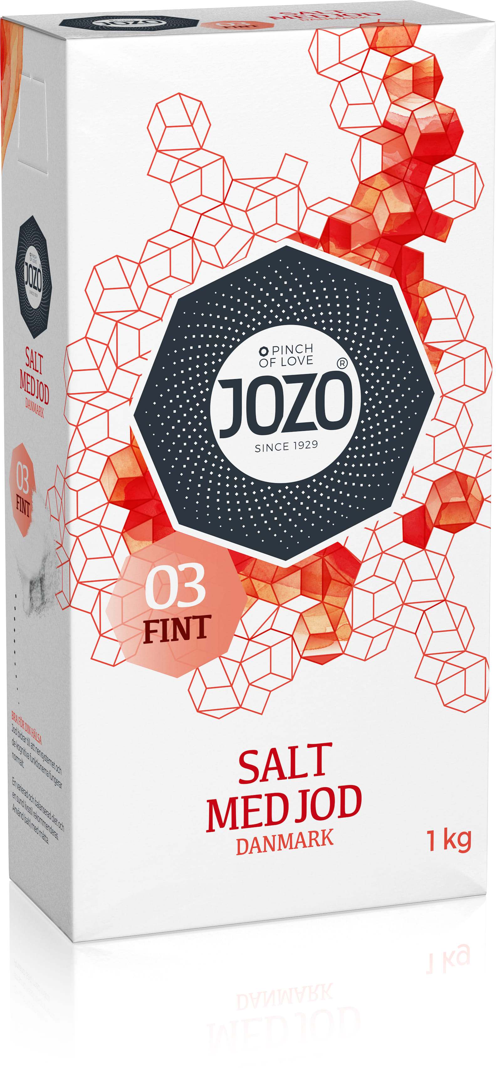 Salt med Jod 1kg Jozo | Spices/Flavoring | Pantry (5701027004211)