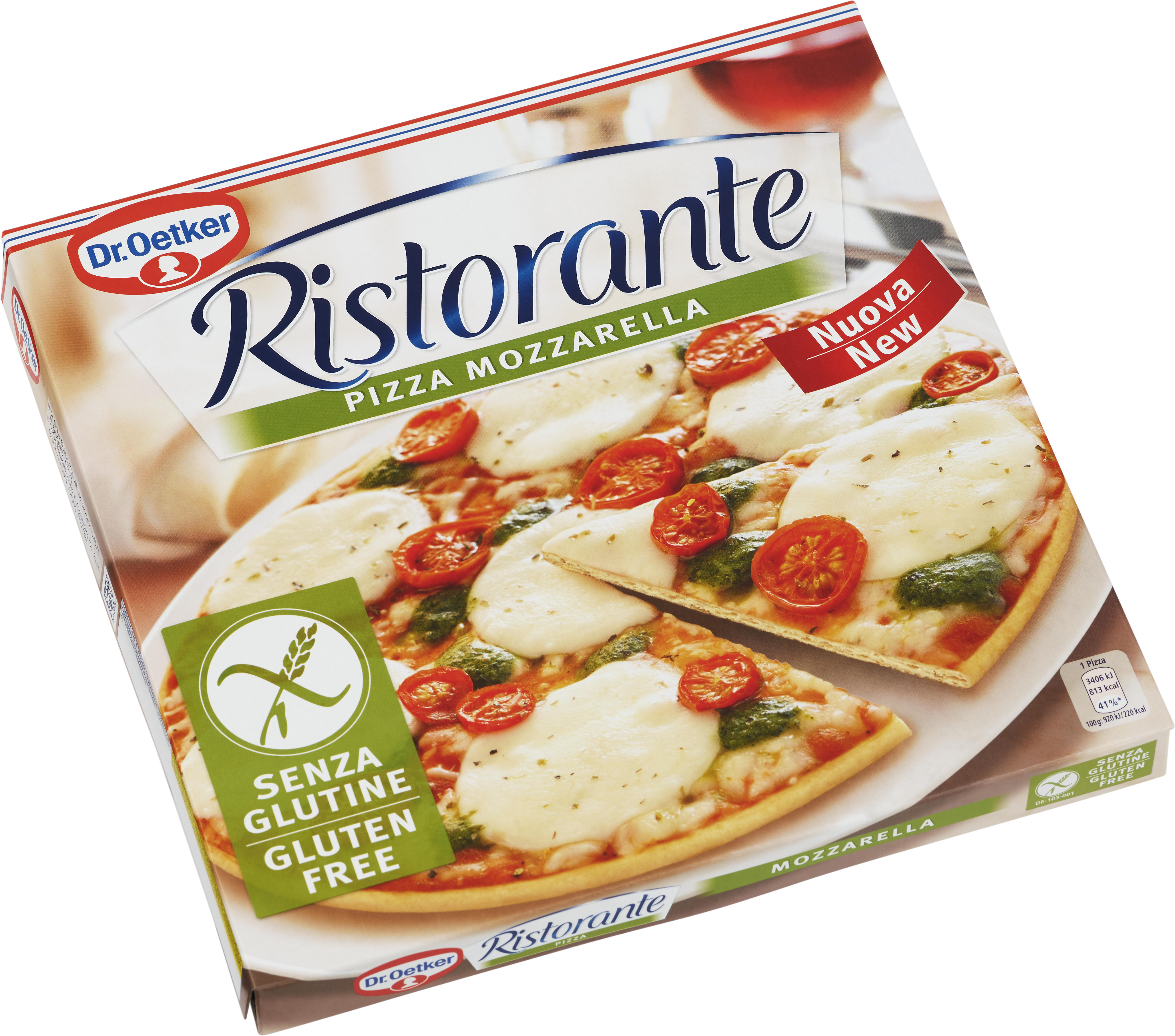 vegetarisk pizza kalorier