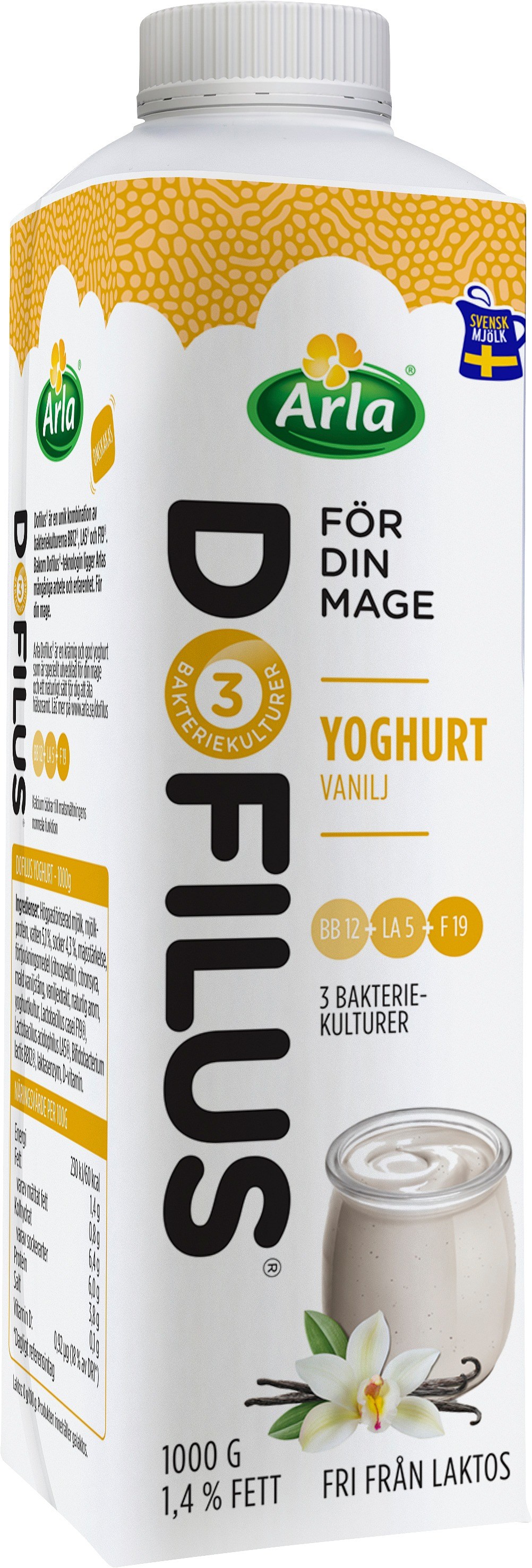 yoghurt med bakteriekultur yoghurt med bakteriekultur